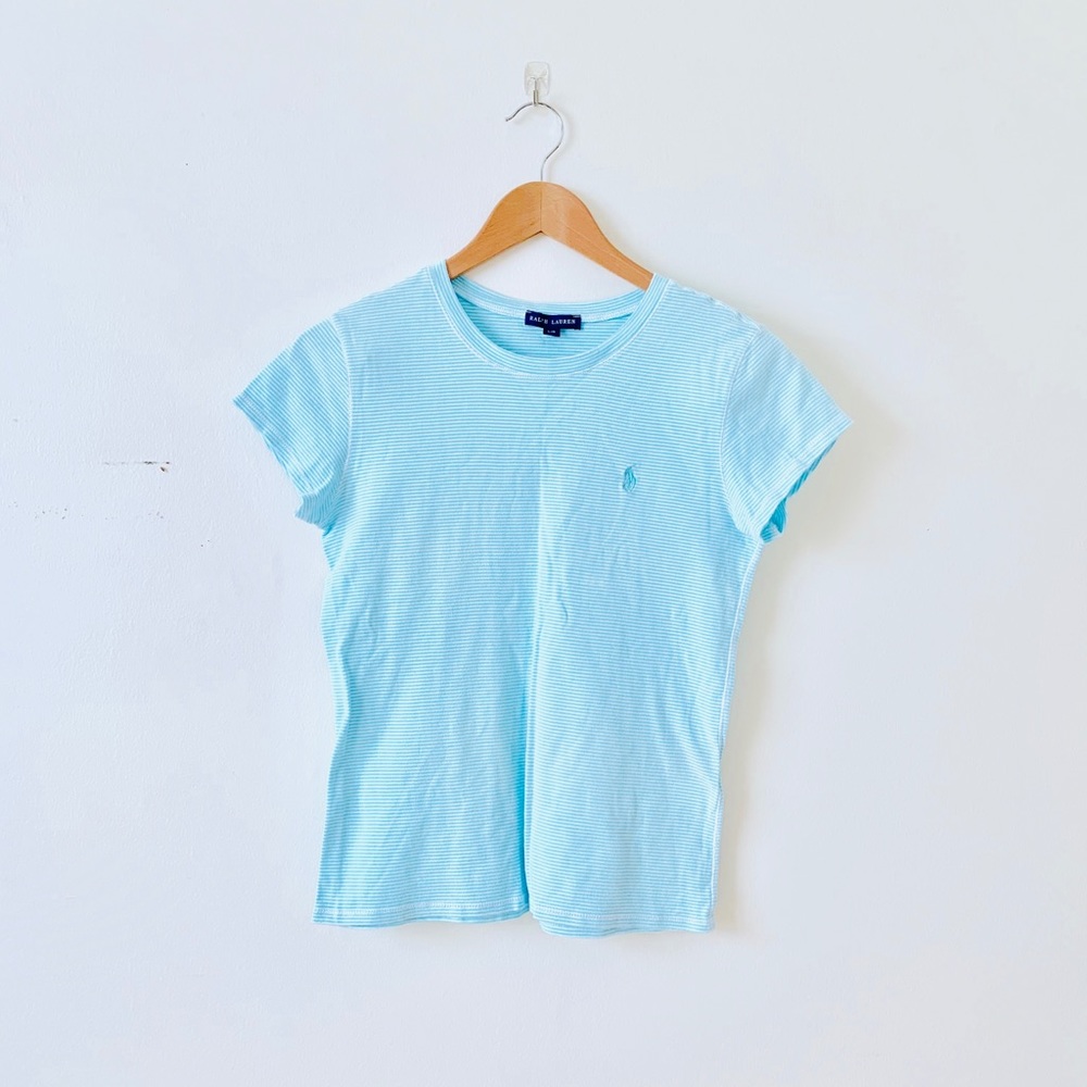 Ralph Lauren Light Blue Short Sleeve Tee